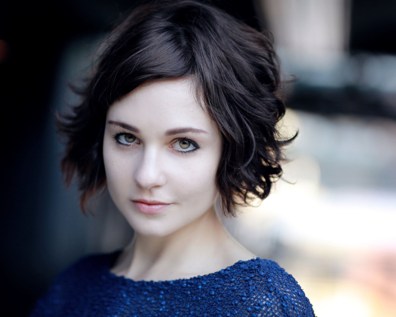 Актриса Таппенс Мидлтон с короткой стрижкой 