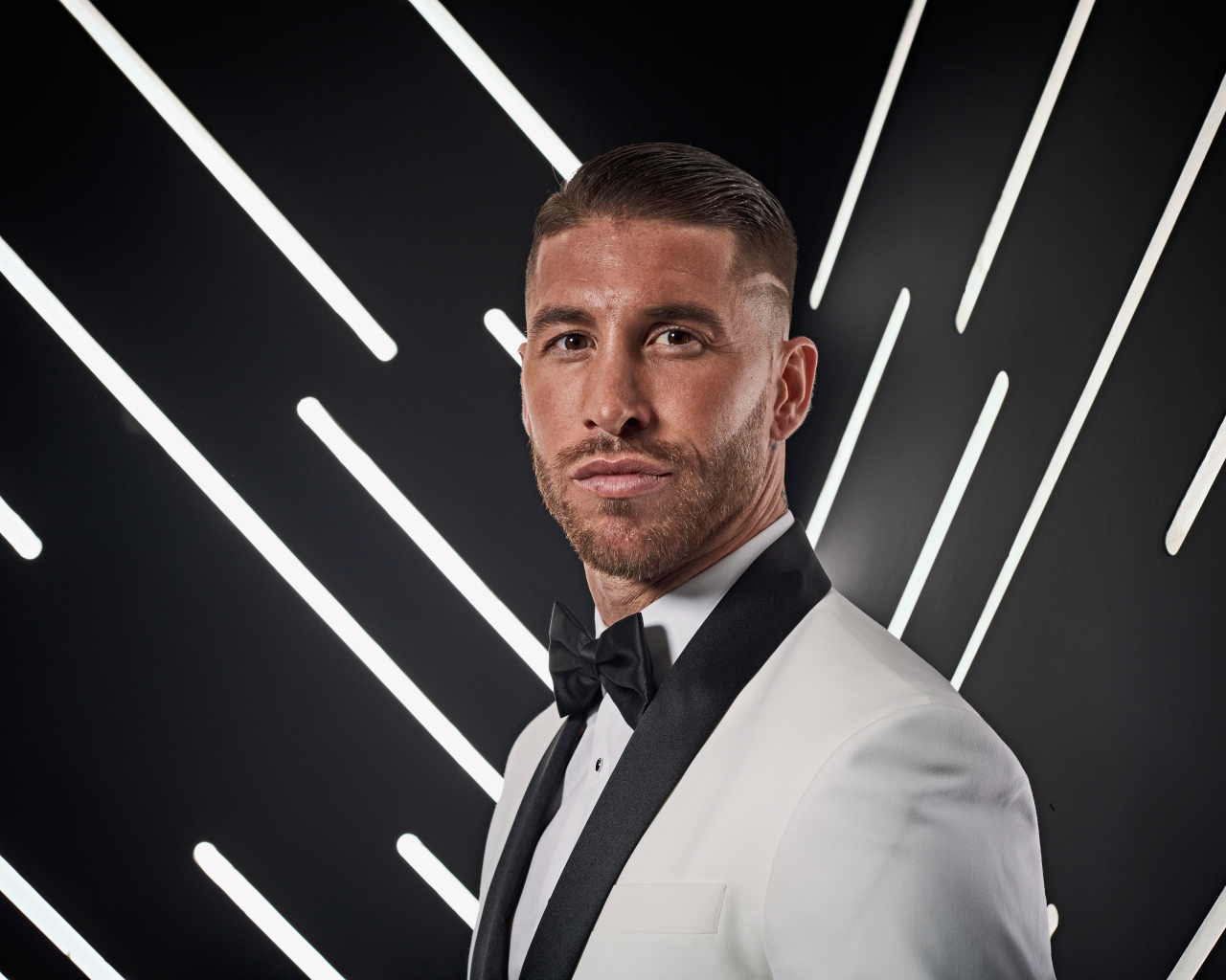 Испанский футболист Серхио Рамос  капитан Фк Реал Мадрид