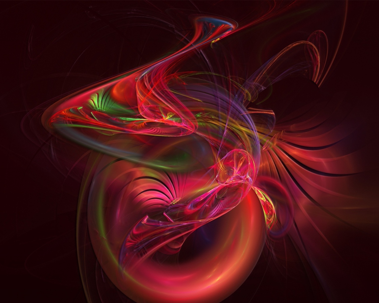 Красивый абстрактный рисунок на коричневом фоне