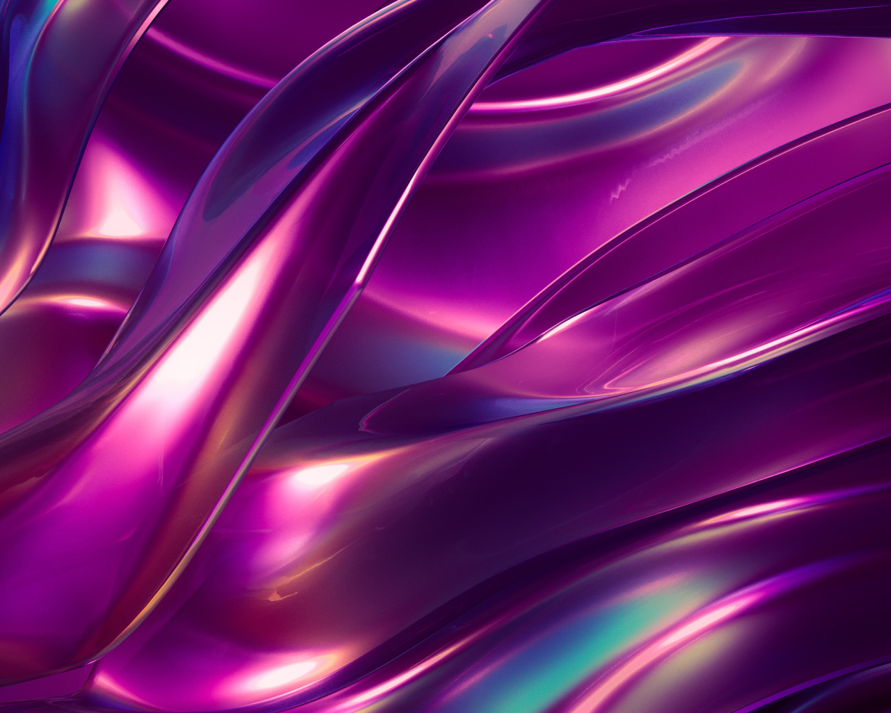 Красивые абстрактные сиреневые волны