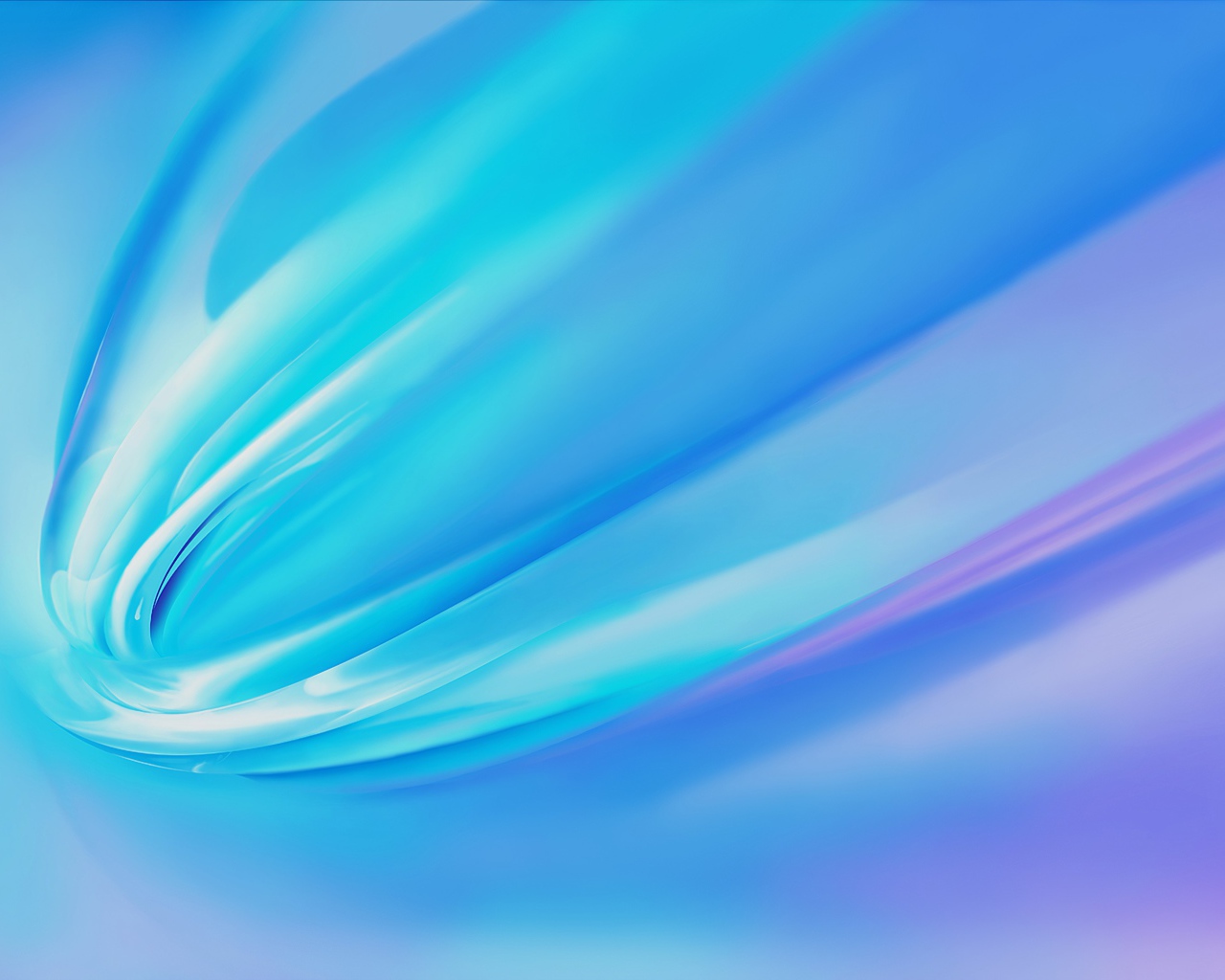 Неоновые абстрактные волны, обои на рабочий стол