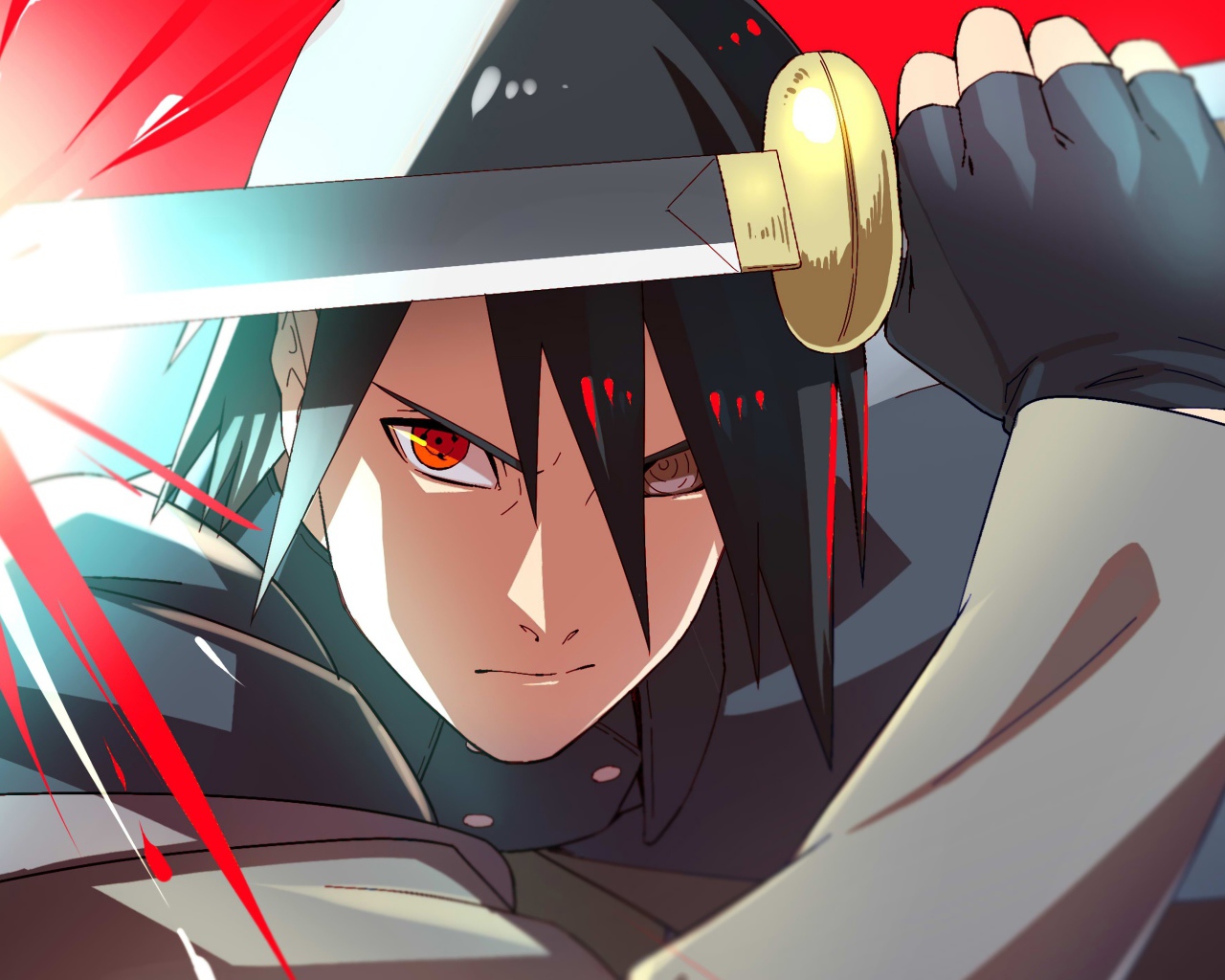 Персонаж Sasuke Uchiha аниме Наруто