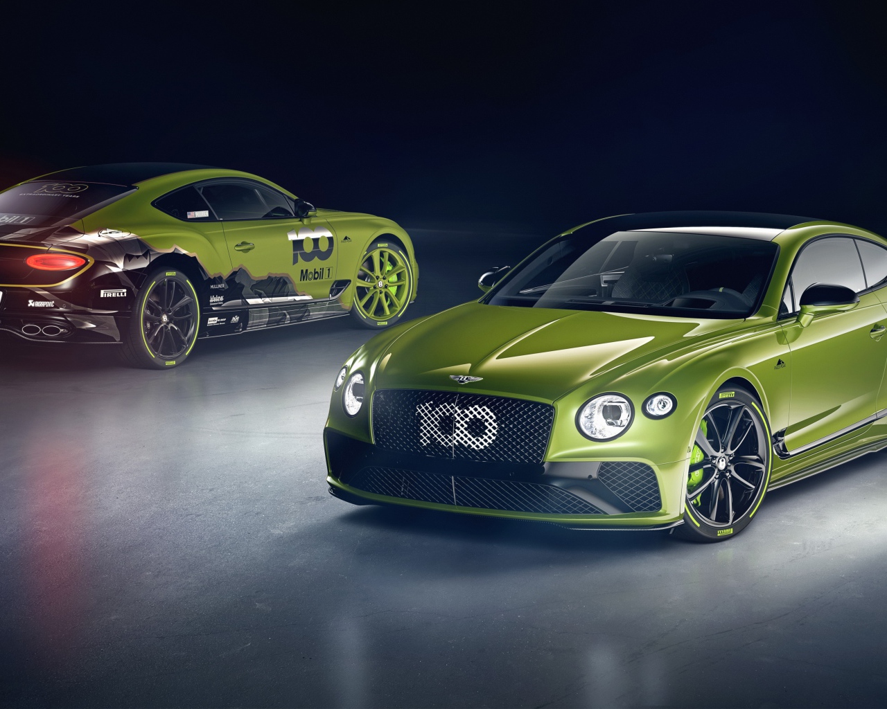 Два автомобиля Bentley Continental GT,  2019 года 