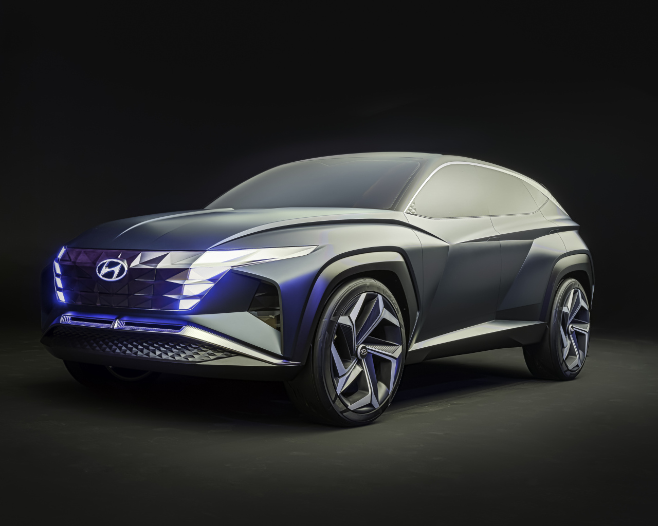 2019 Hyundai Vision T Concept silver car