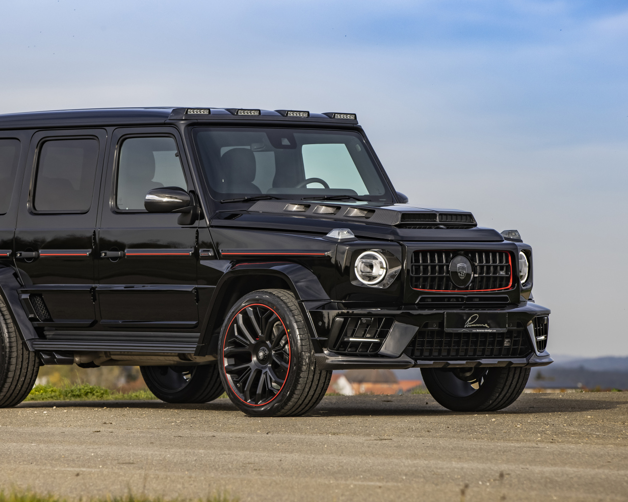 Черный джип Lumma Design CLR G770 R, 2021 года