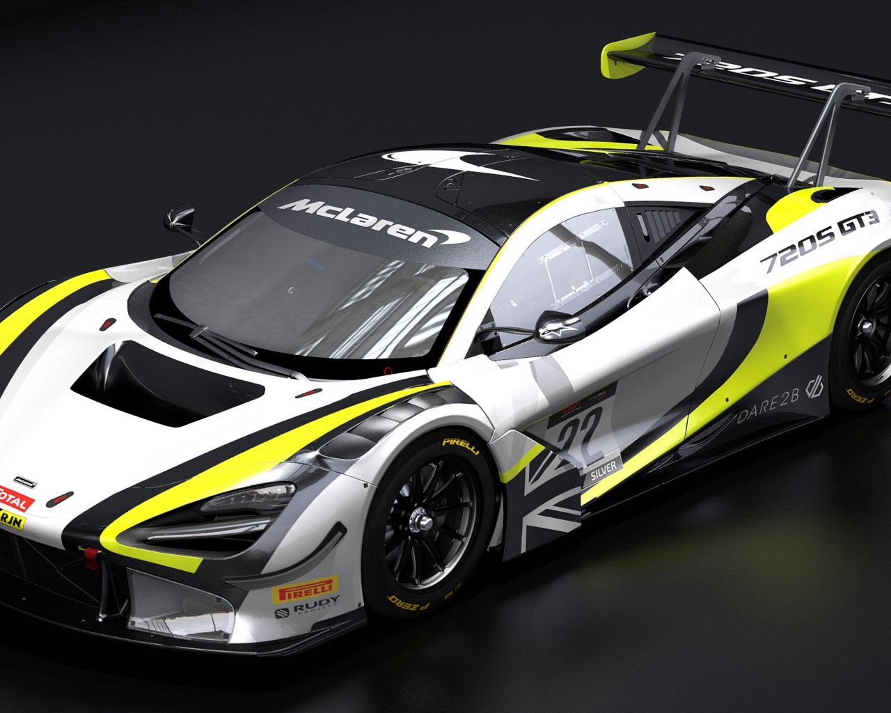 Гоночный автомобиль McLaren 720S GT3,  2020 года