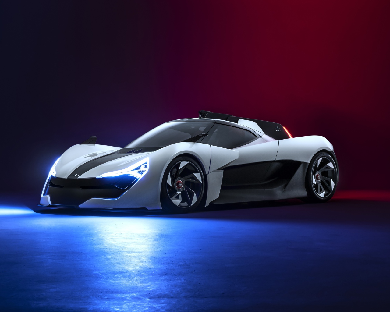 Быстрый автомобиль APEX AP-0 Concept 2020 года  