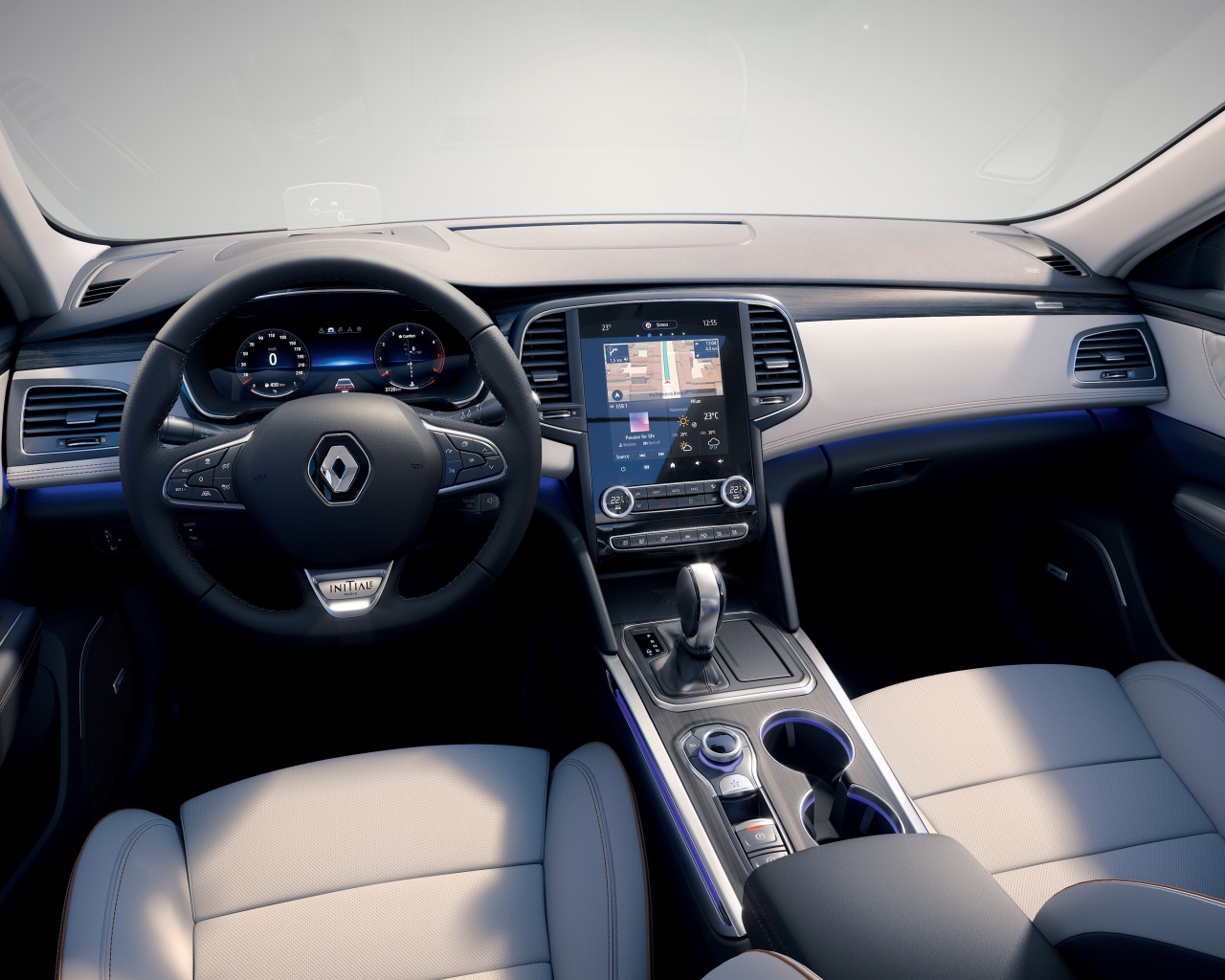 Салон автомобиля Renault Talisman 2020 года 