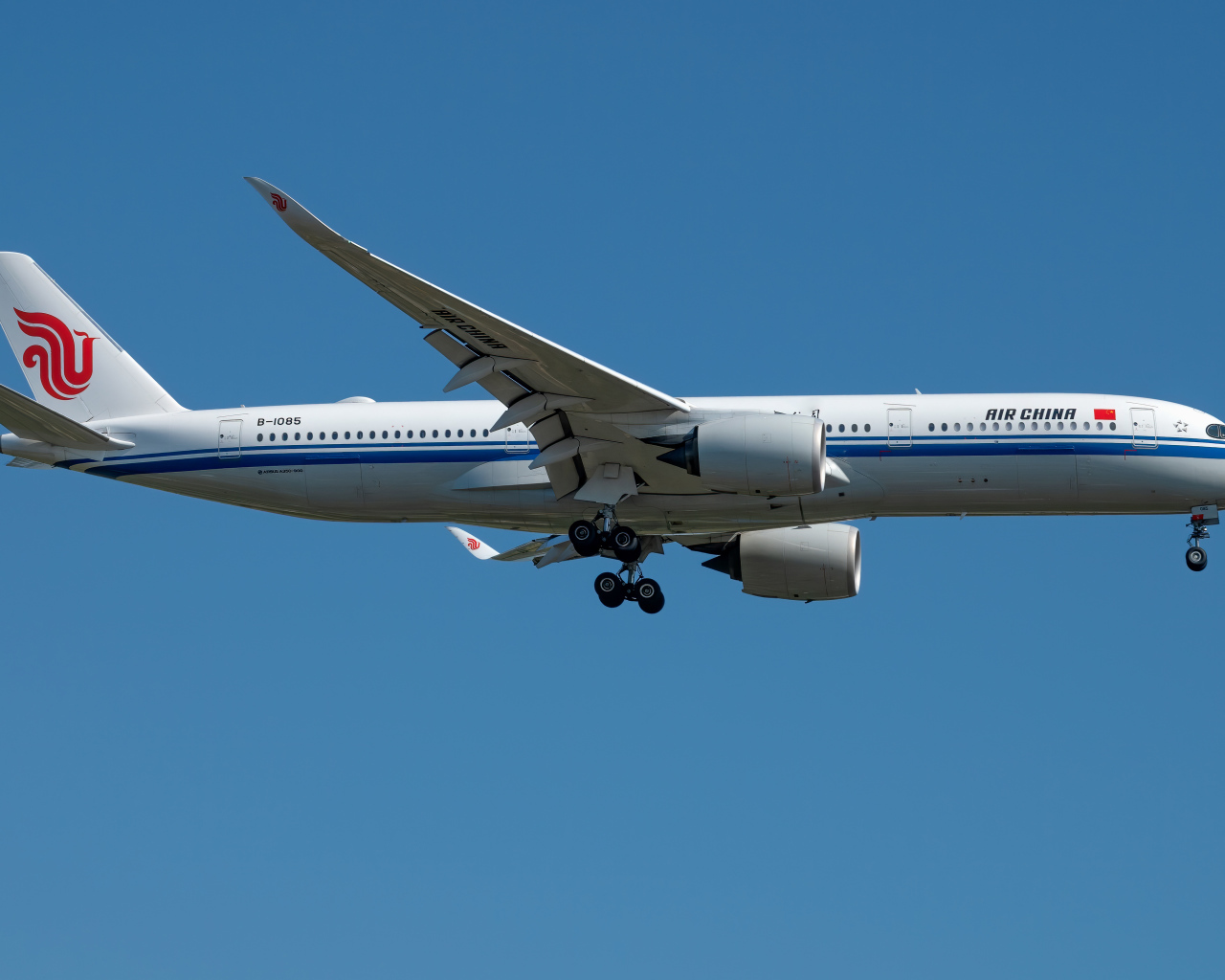 Пассажирские аэробус A350-900 авиакомпании AIR CHINA 