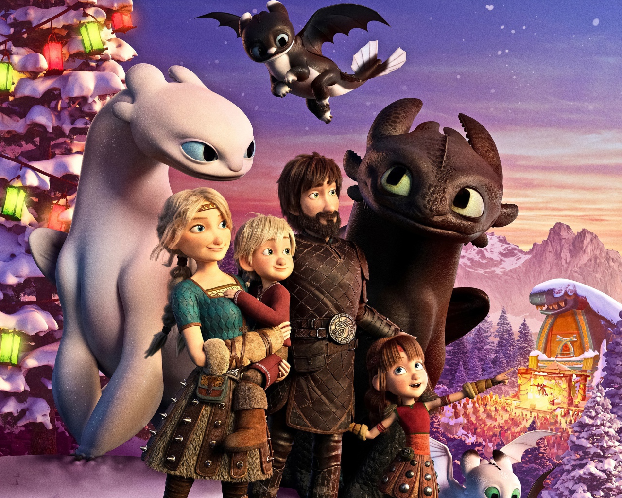 Cartoon Character Poster How to Train Your Dragon