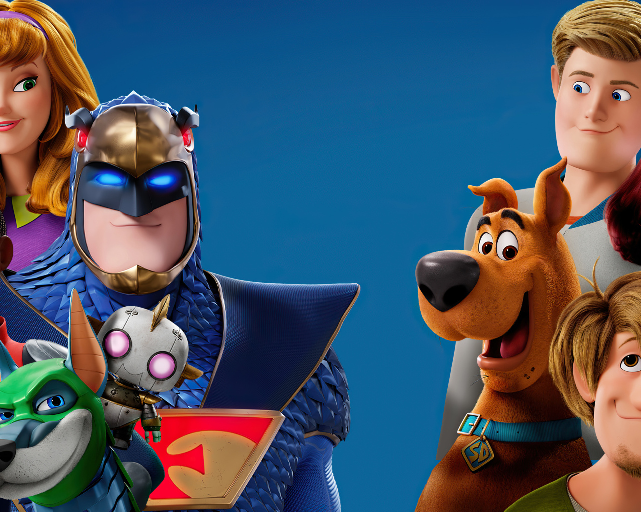 Постер мультфильма Скуби - Ду с главными героями