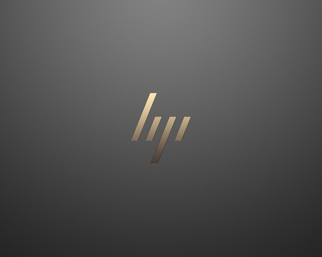 Значок hp на сером фоне