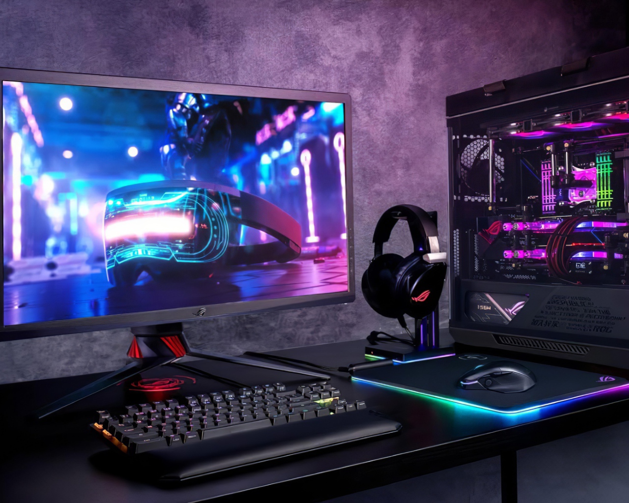 Большой игровой монитор Asus ROG Swift, 2020 года