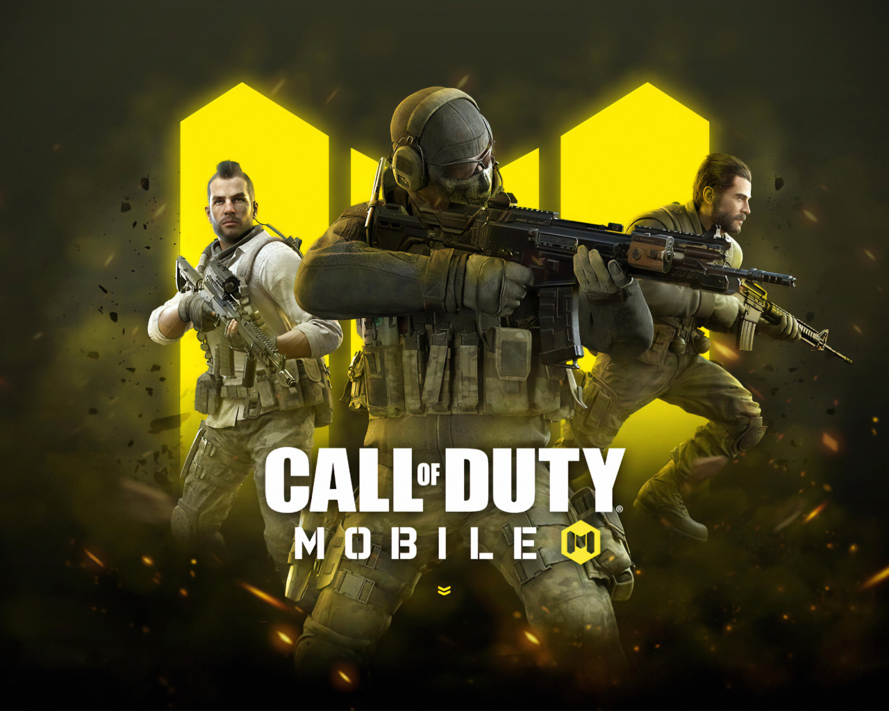 Постер  компьютерной игры Call of Duty Mobile 2019