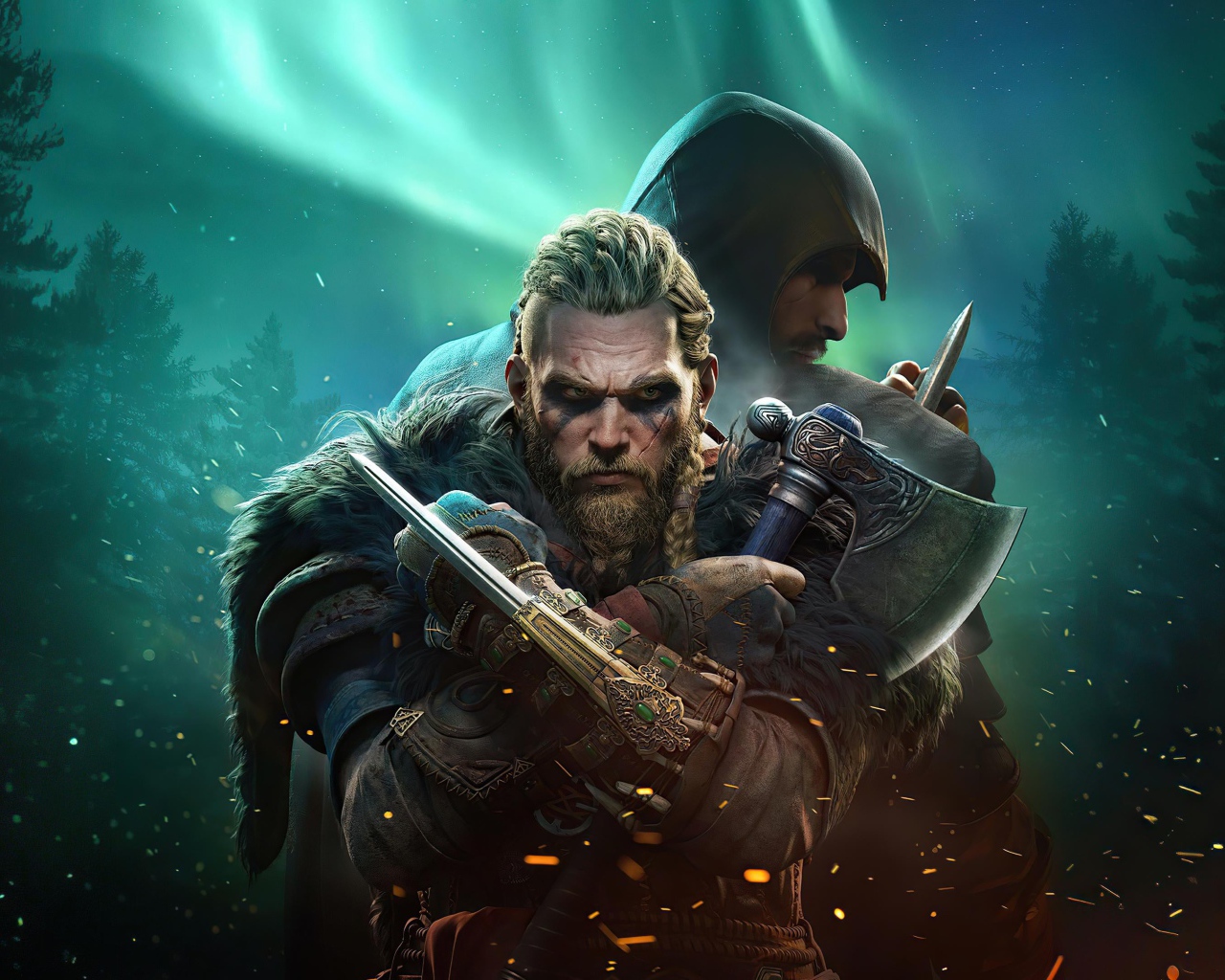 Персонажи компьютерной игры Assassins Creed Valhalla, 2020