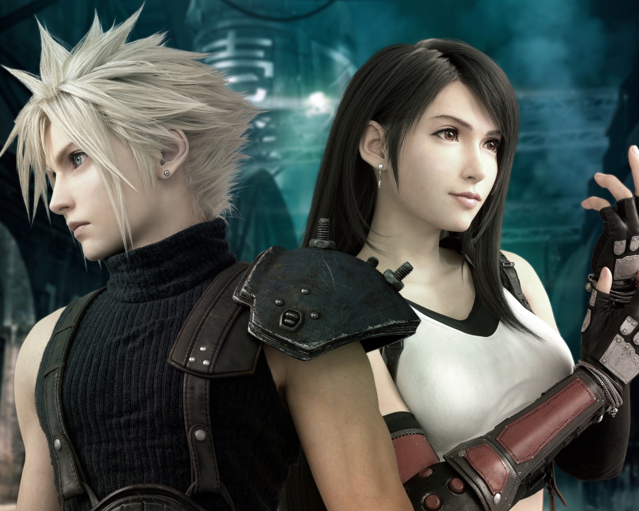 Постер компьютерной игры Final Fantasy VII Remake