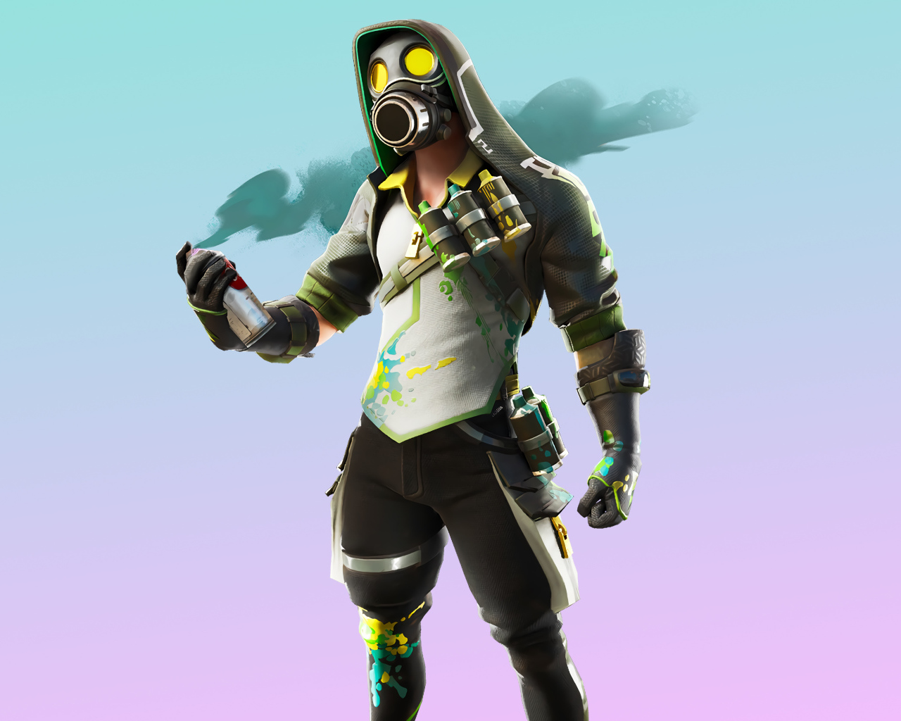 Персонаж компьютерной игры Fortnite Toxic Tagger