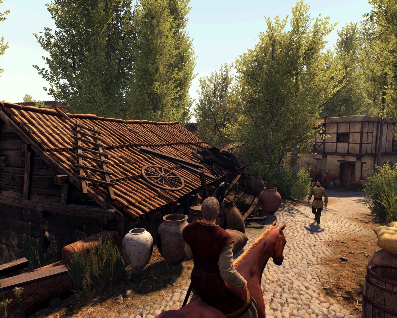 Кадр компьютерной игры Mount & Blade II: Bannerlord