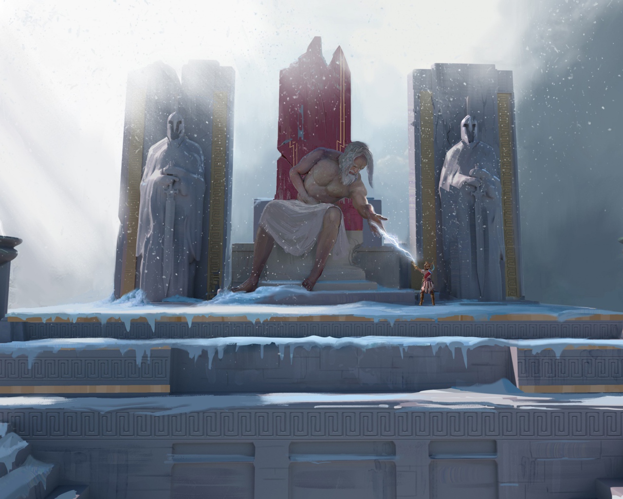 Бог на Олимпе компьютерная игра Gods & Monsters, 2020