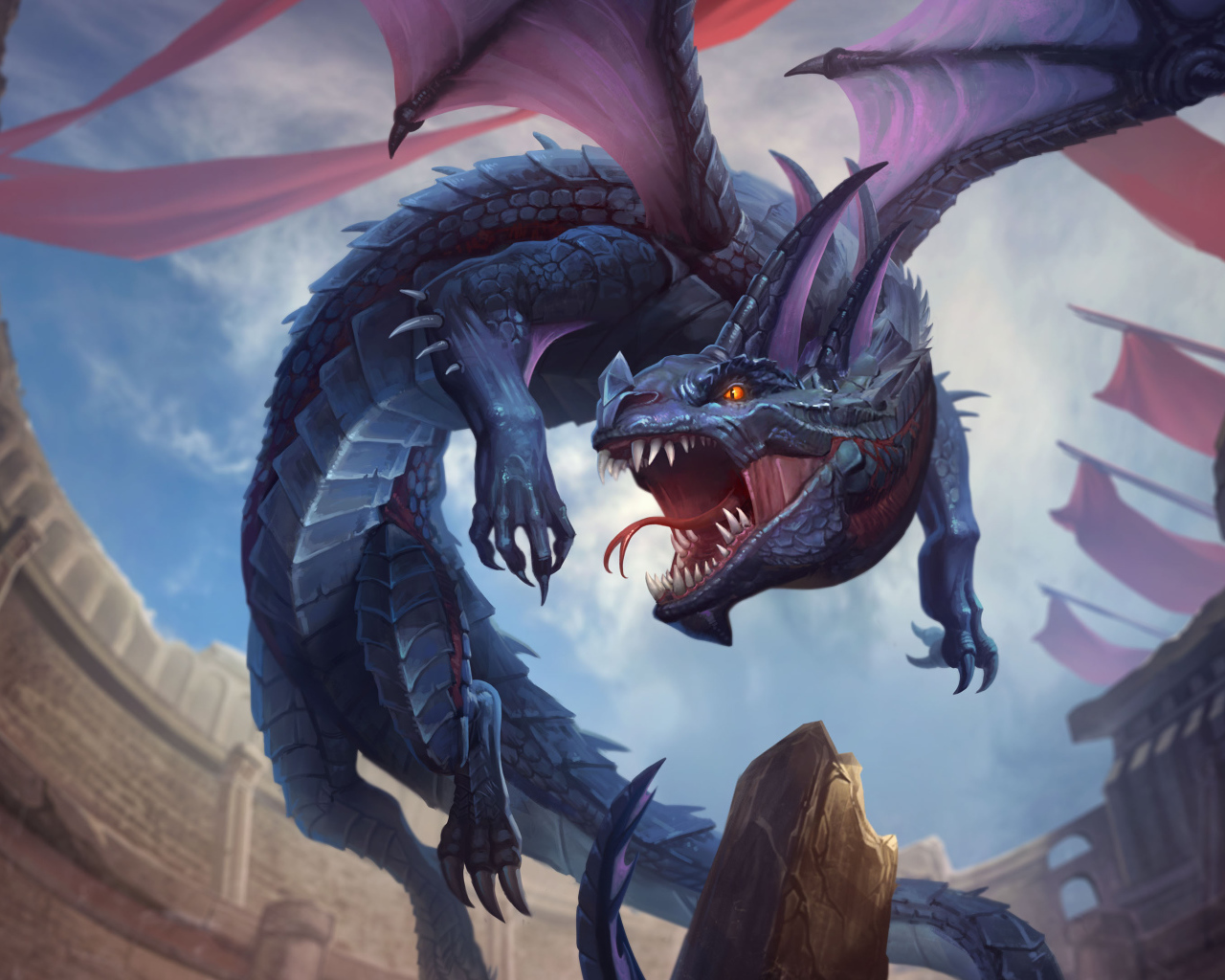 Крылатый змей Kukulkan компьютерная игра SMITE