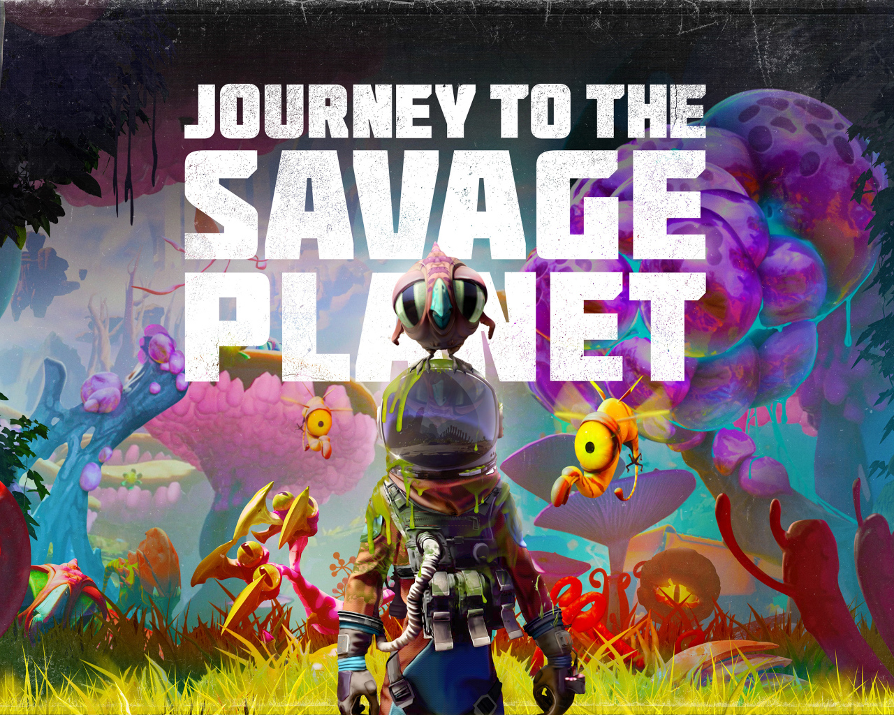 Постер новой компьютерной игры Journey to the Savage Planet, 2020