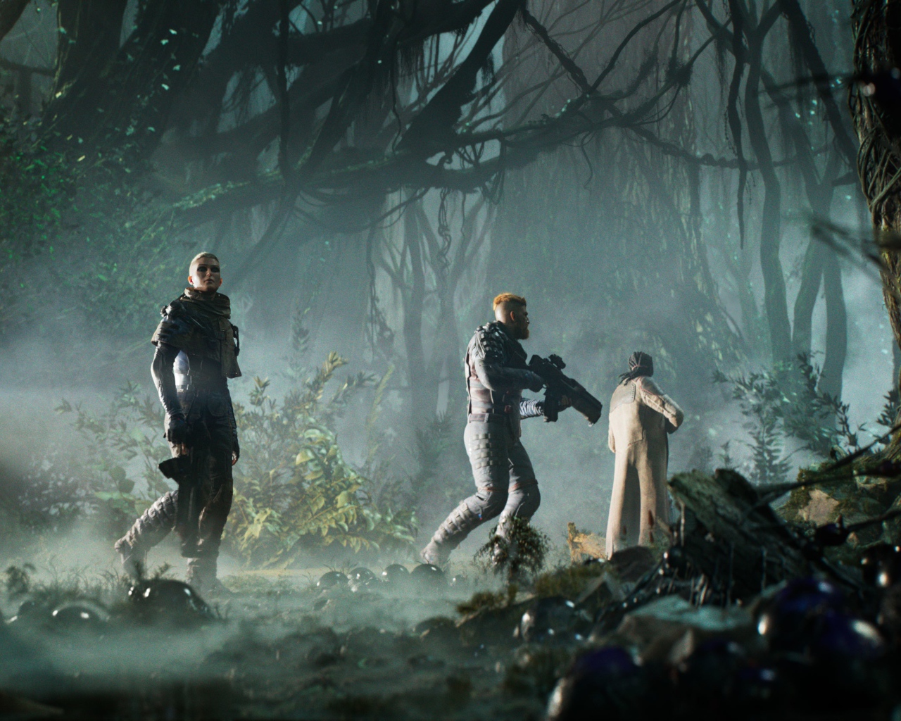 Скриншот компьютерной игры экшена Outriders