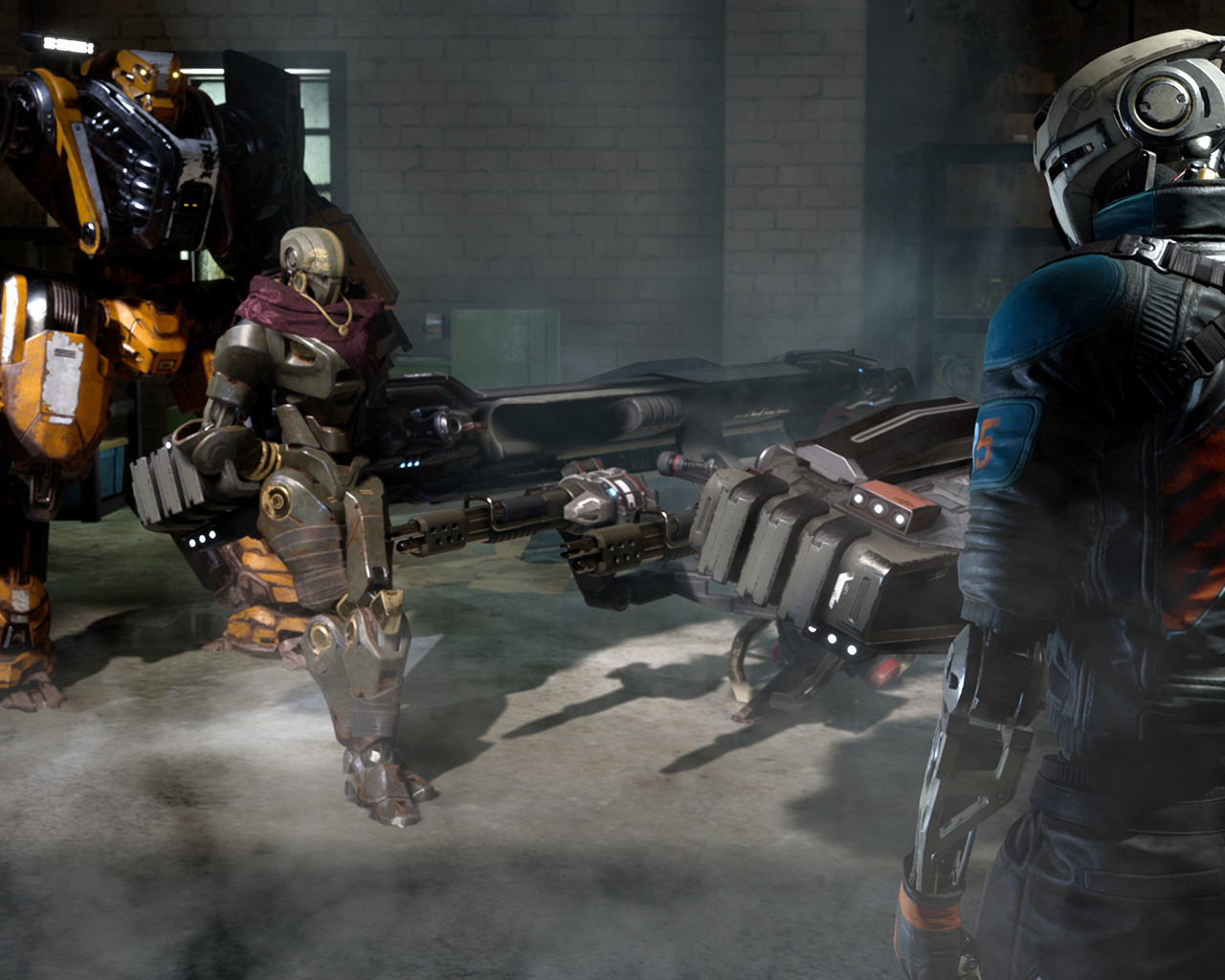 Скриншот компьютерной игры Disintegration, 2020