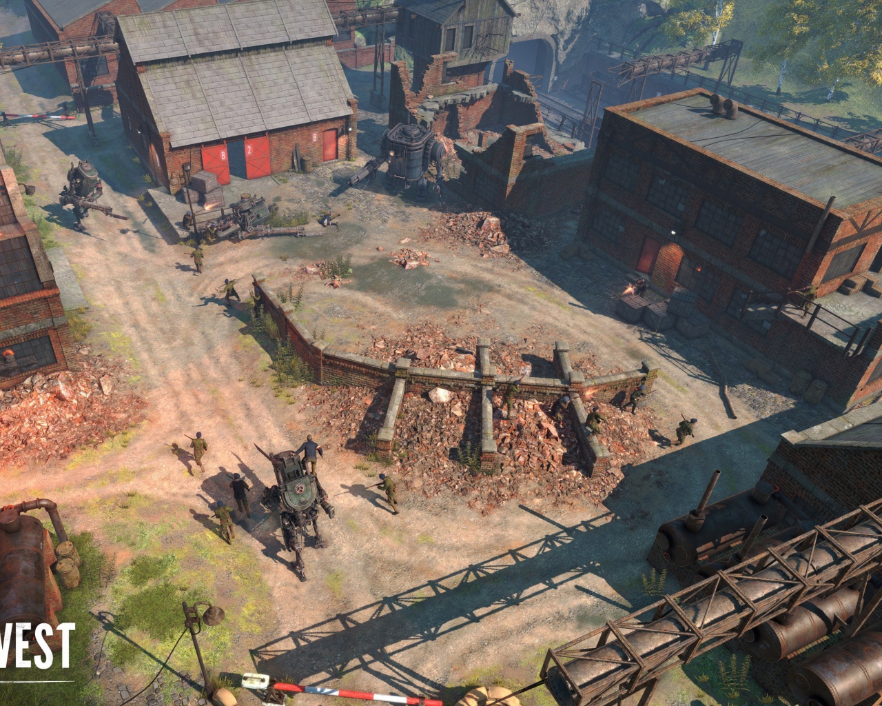 Скриншот компьютерной игры Iron Harvest