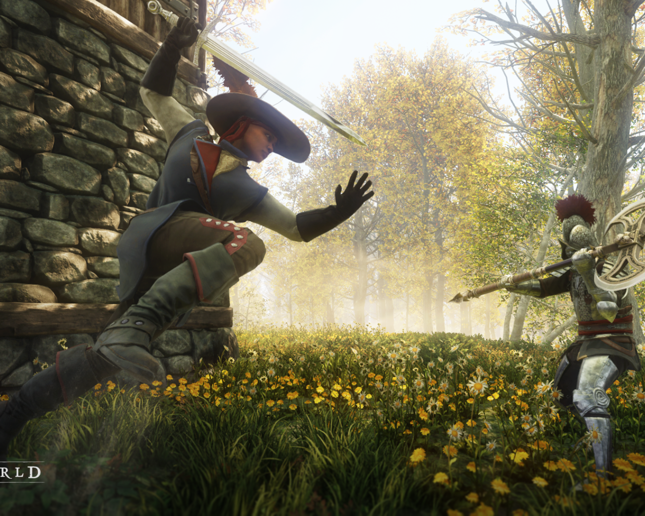 Скриншот игры New World, 2020