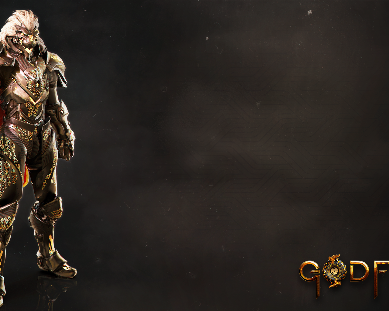 Воин из новой компьютерной игры Godfall, 2020