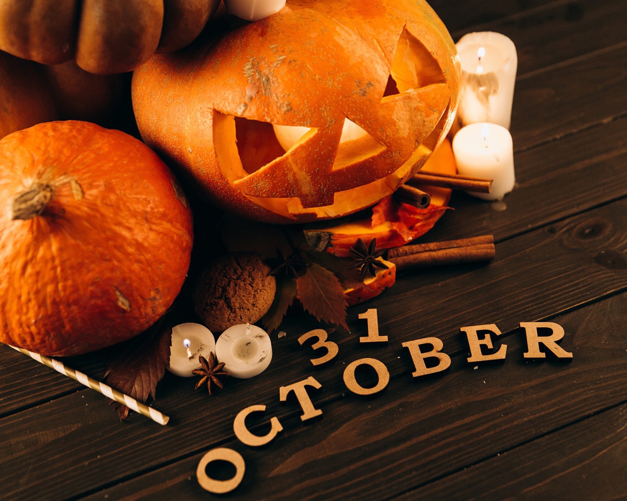 Праздник Хэллоуин в октябре