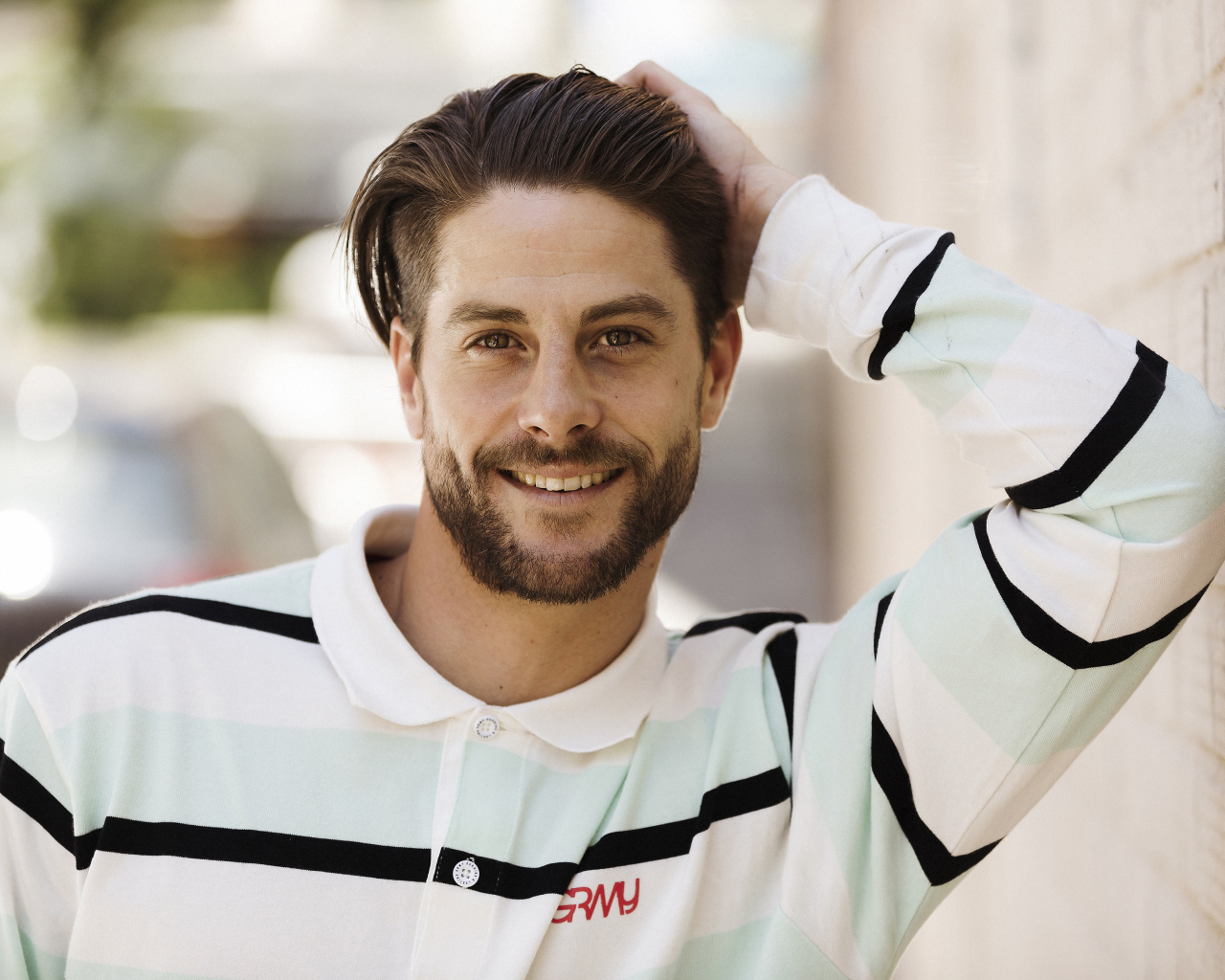 Красивый молодой мужчина, актер Луис Фернандес