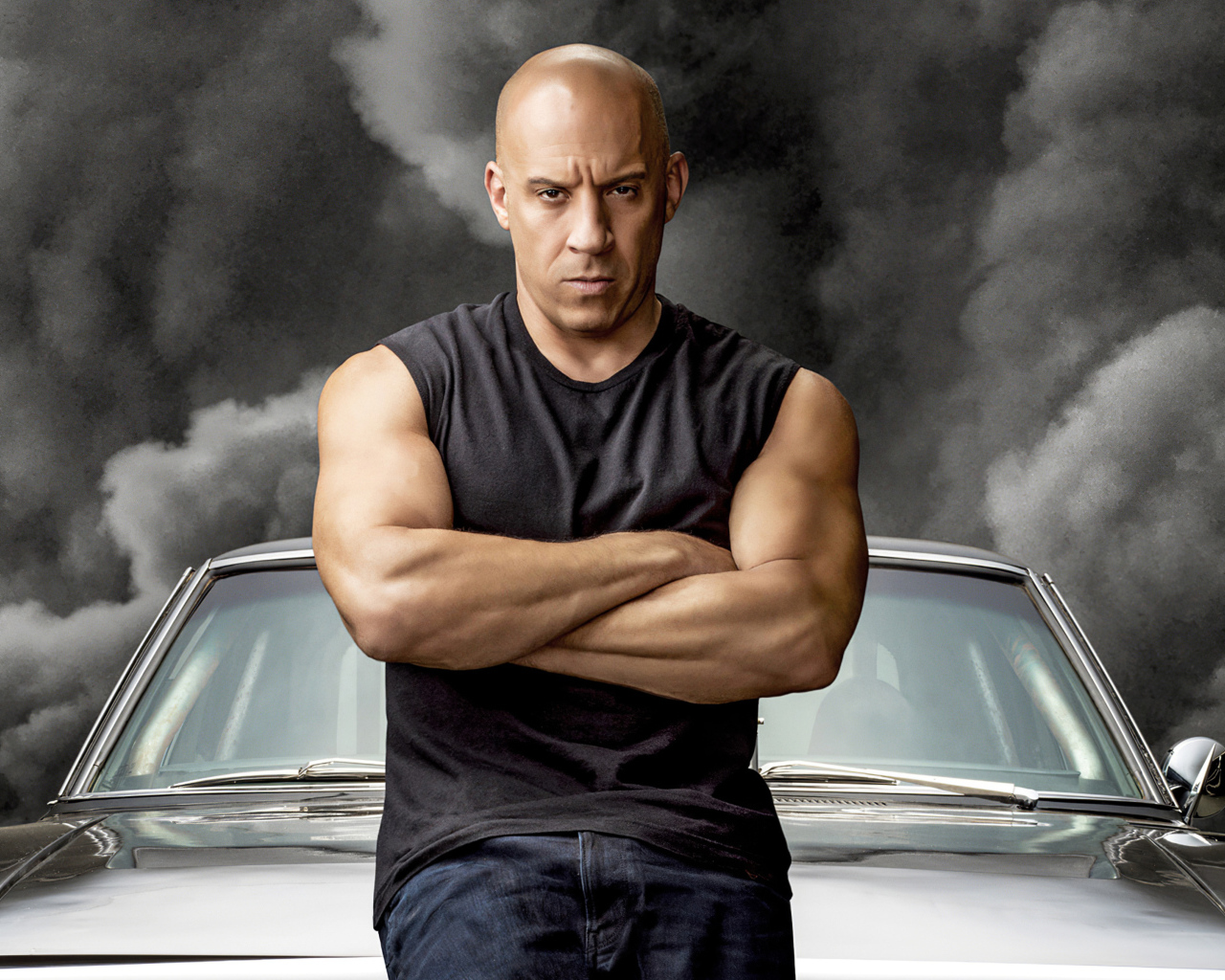 Актер Вин Дизель в фильме Форсаж 9, 2020