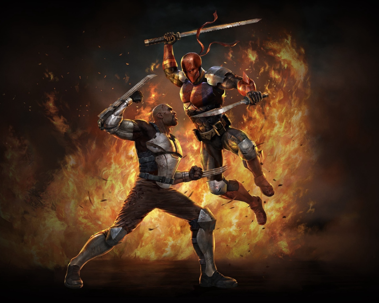 Персонажи анимационного фильма Дефстроук: Рыцари и Драконы, 2020