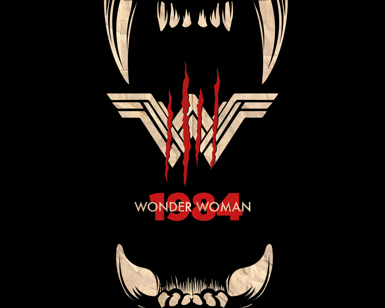 Постер нового фильма Чудо-женщина: 1984, 2020