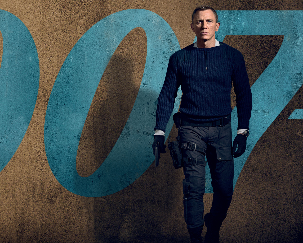 Спецагент 007 Джеймс Бонд в новом фильме Не время умирать, 2020