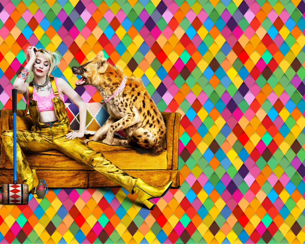 Героиня нового фильма Хищные птицы: Потрясающая история Харли Квинн, 2020 