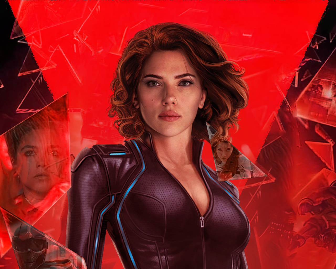 Новый фантастический фильм Чёрная вдова, 2020 