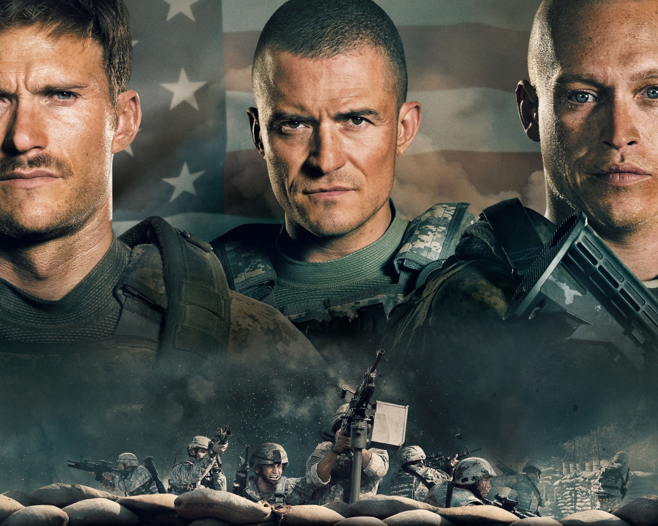 Постер военного фильма Форпост, 2020