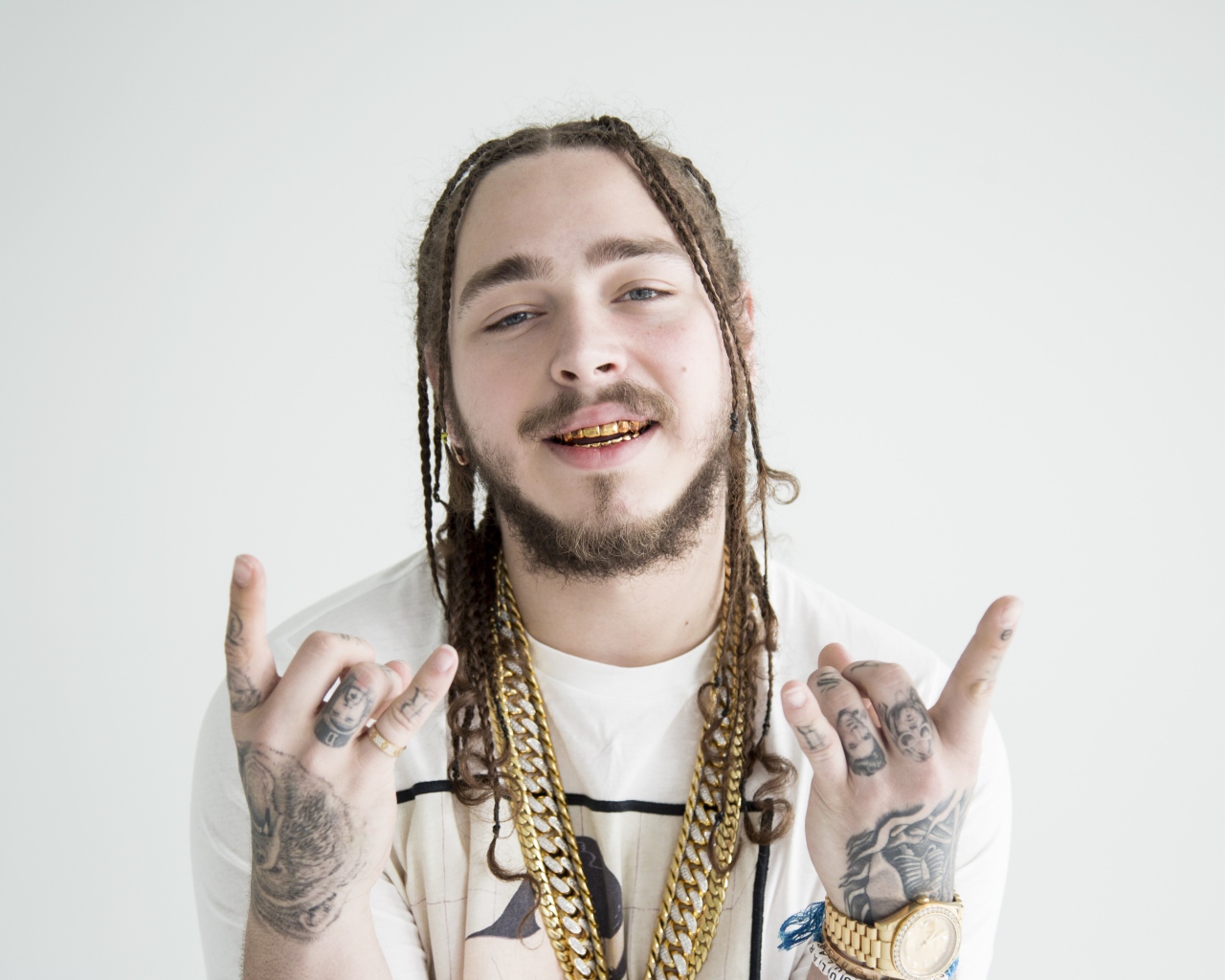 Популярный американский рэпер Post Malone