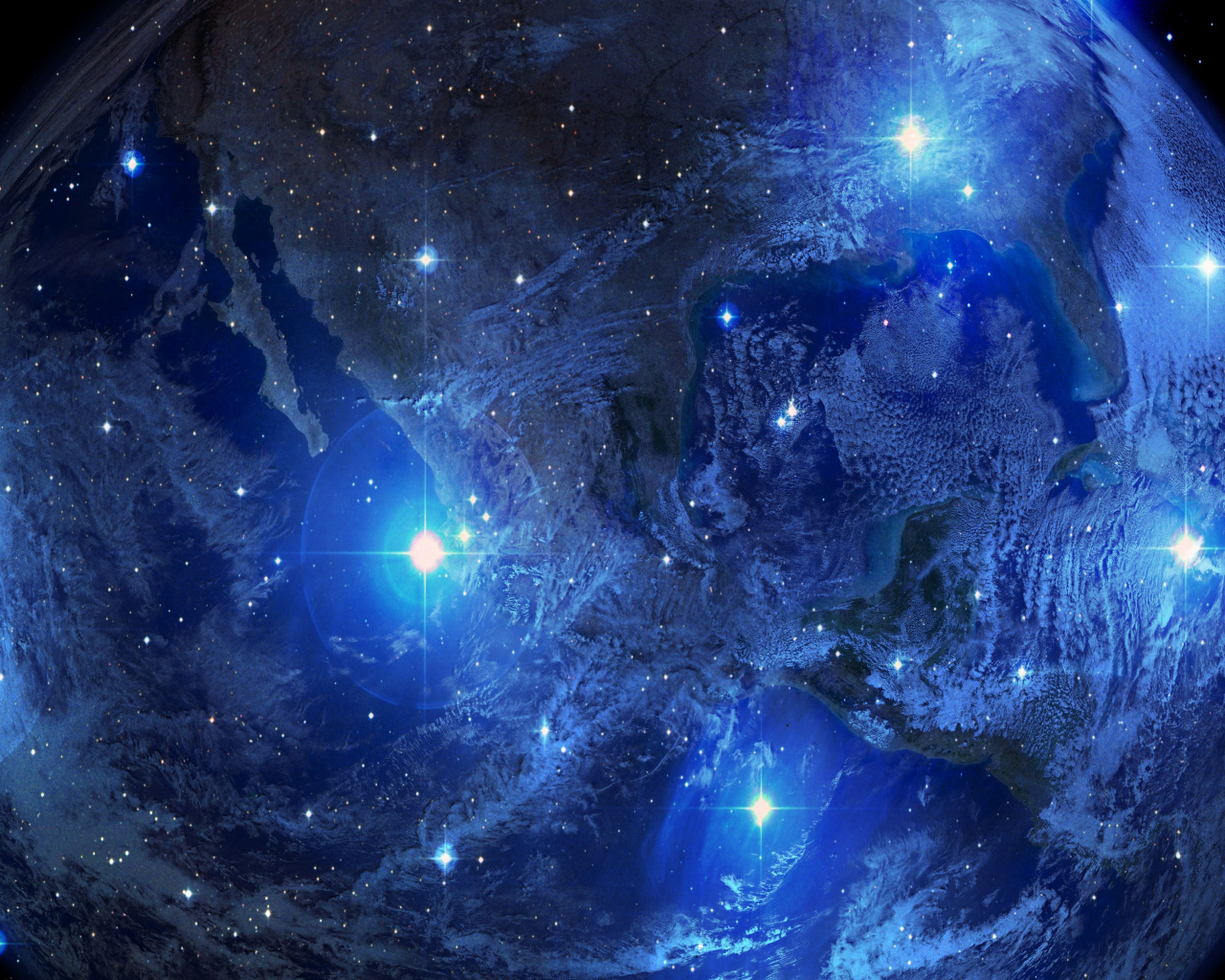 Большая планета земля в безграничной вселенной 