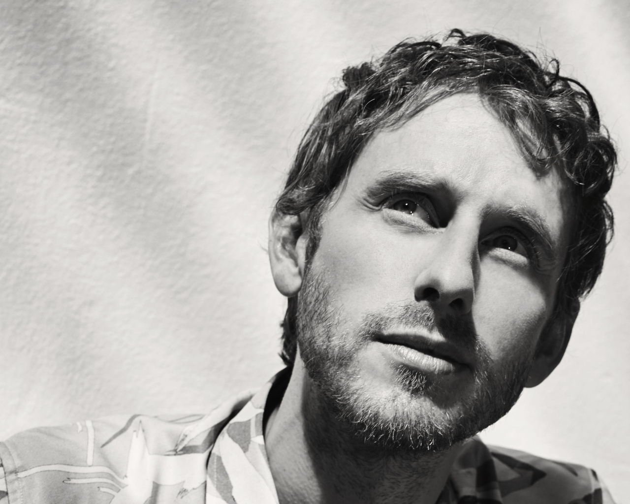 Актер Роберт Эммс черно - белое фото