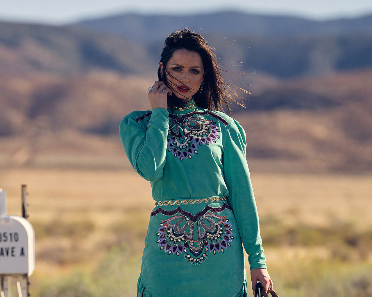 Актриса Ана де Армас в красивом платье