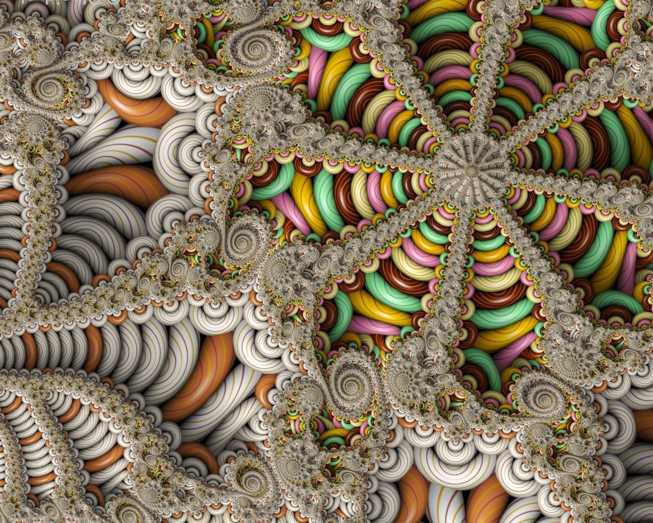 Красивые абстрактные морские узоры