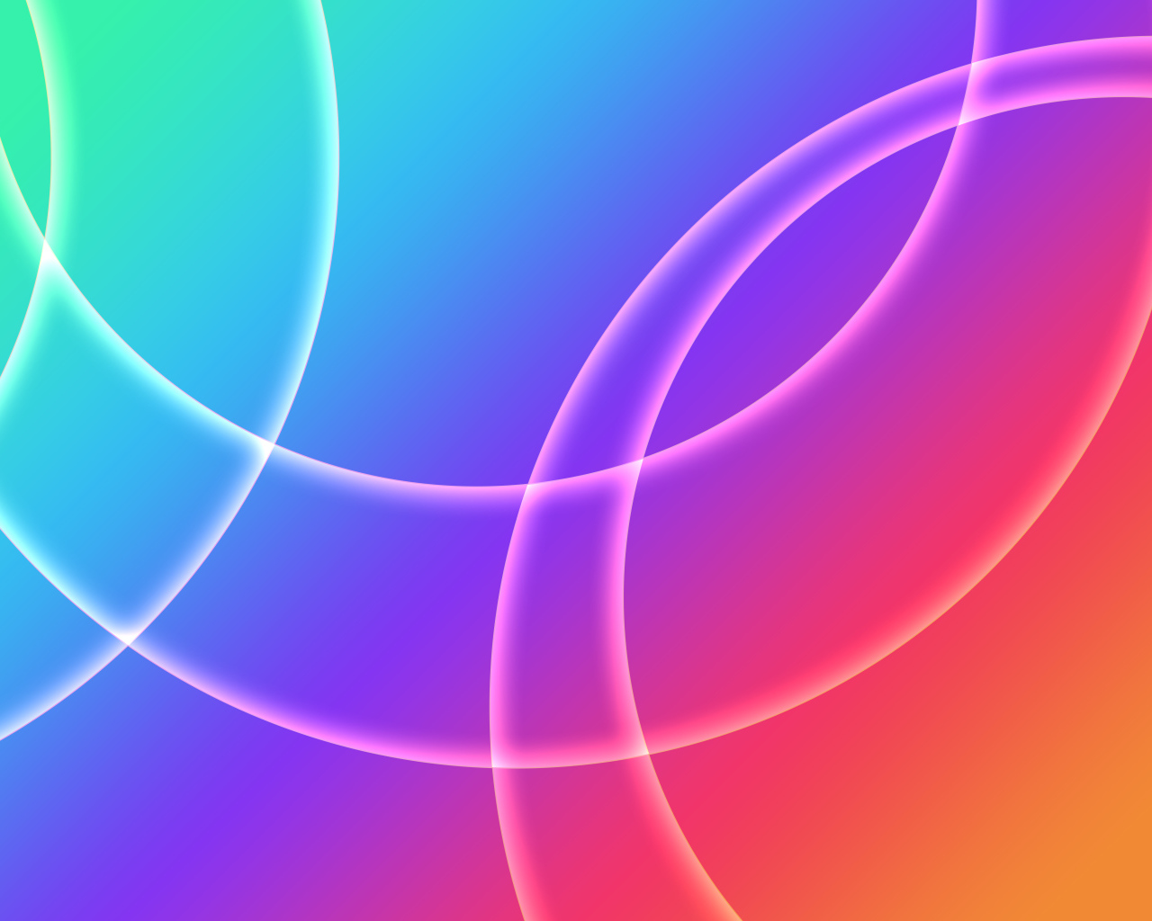 Красивая цветовая палитра с кругами 