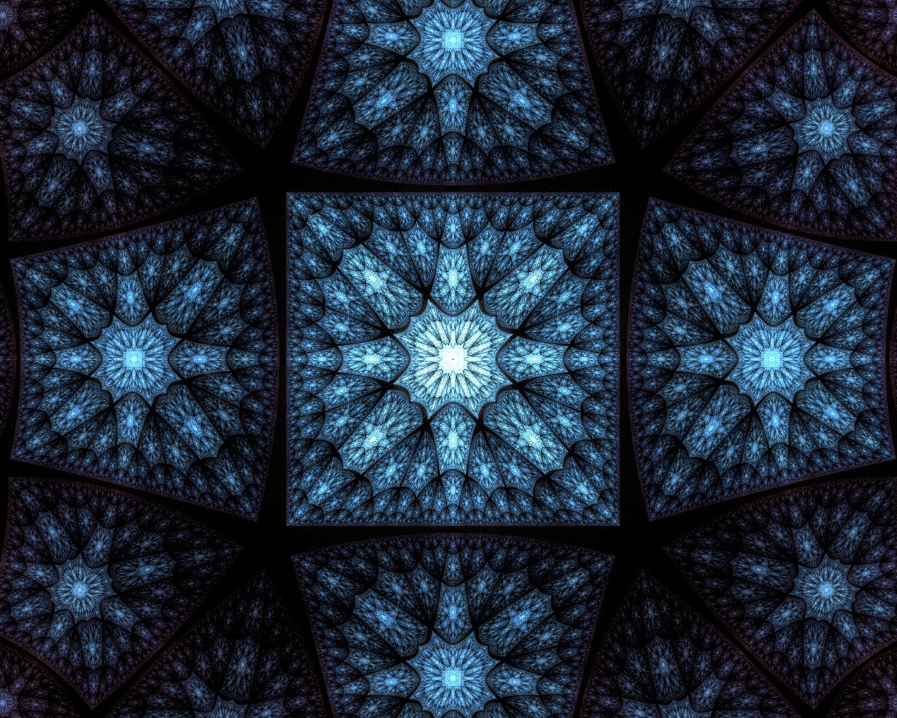 Синий градиентный рисунок 