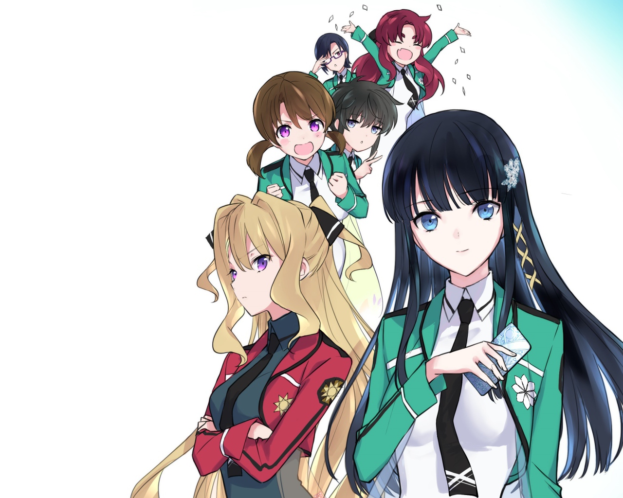 Персонажи аниме  The Honor Student at Magic High School