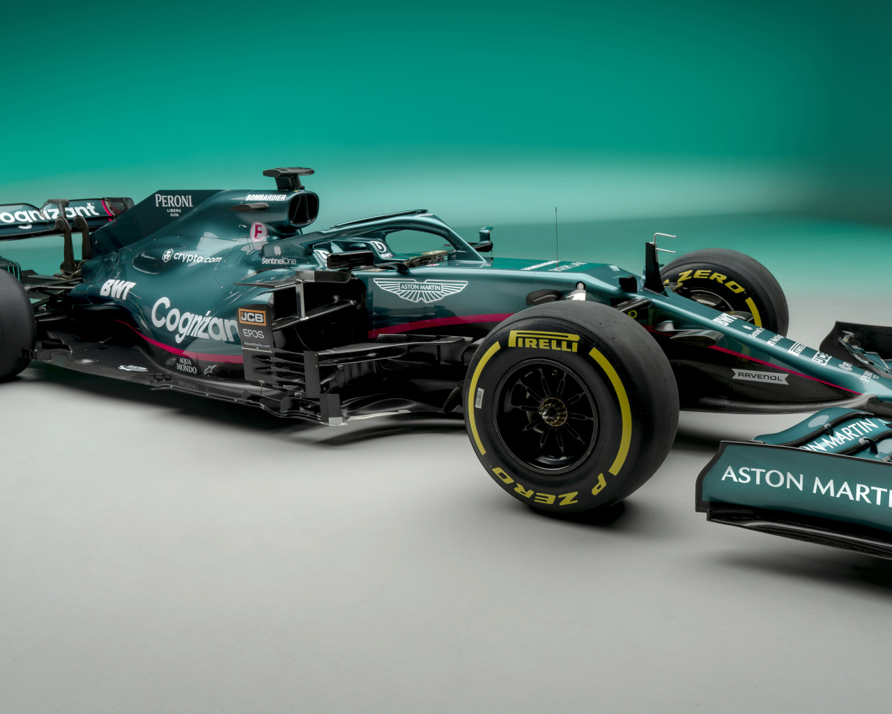 Гоночный автомобиль Aston Martin AMR21 2021 года серии  F1