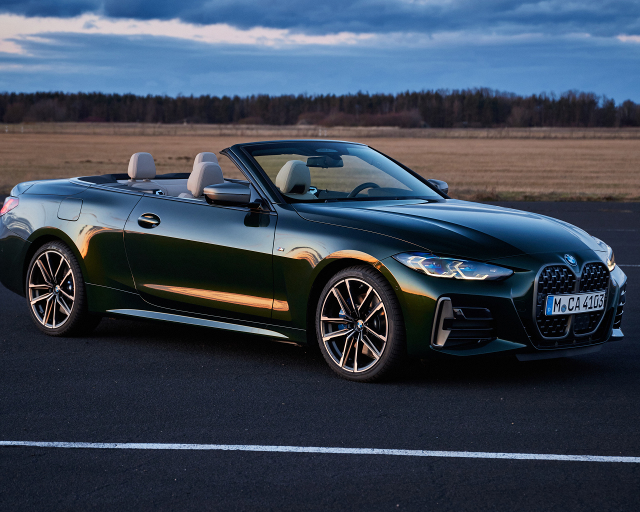 Кабриолет BMW M440i XDrive, 2021 года