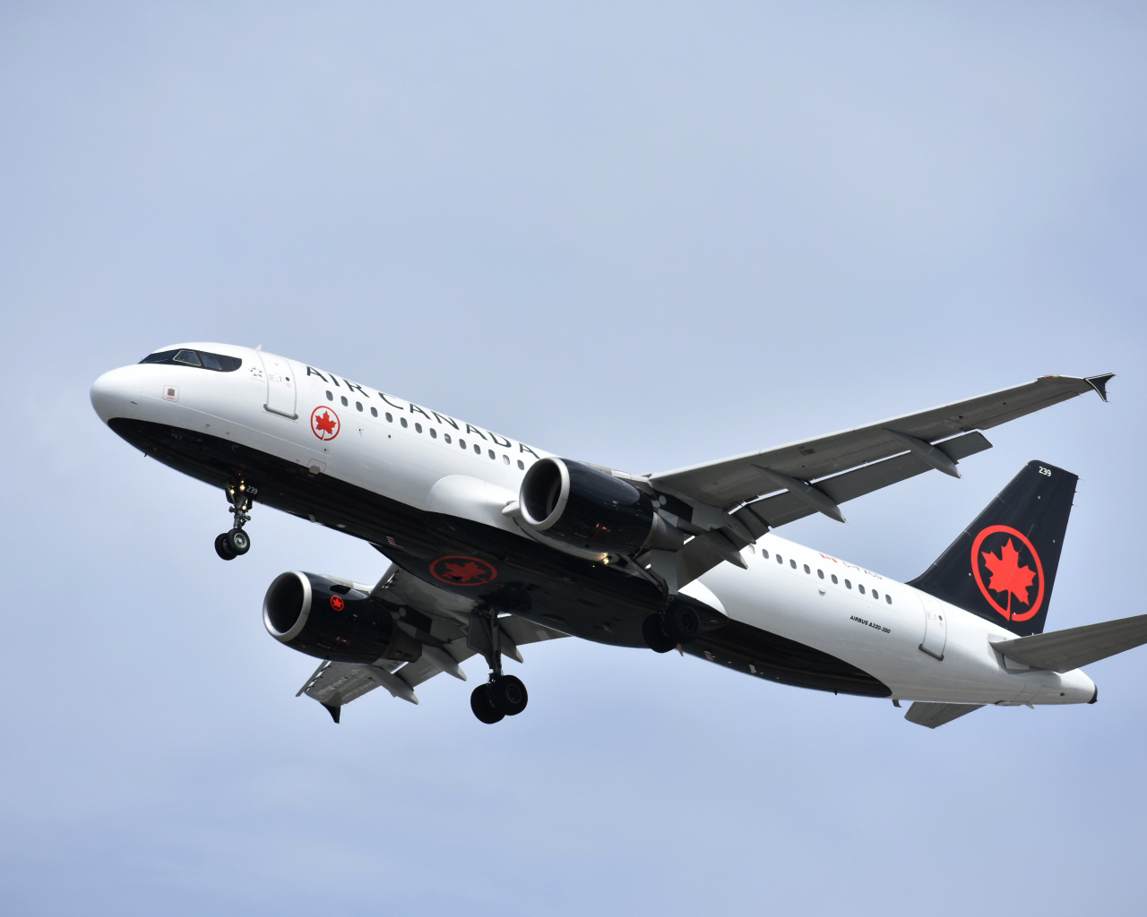 Пассажирский аэробус А320 авиакомпании Air Canada